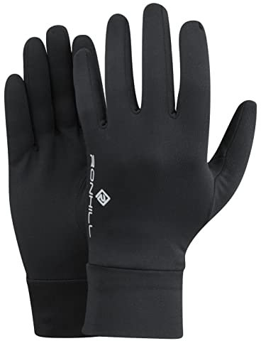 Ronhill Unisex Gloves, Black, M