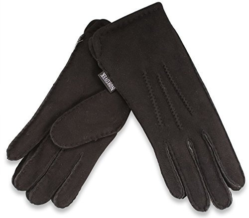 Nordvek Schaffell Handschuhe Damen-Dick und Warm # 305-100