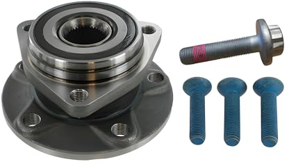 SKF Wheel Bearing Kit With Integrated ABS Sensor VKBA 7011 Position Front Axle Height 103 mm Length 151 mm Width 154 mm - OE Quality | Compatible with: Audi A3, A3 Cabriolet, A3 Saloon, A3 Saloon, A3 Sportback, A3 Sportback, Q2, Q3, Q3 Sportback, TT