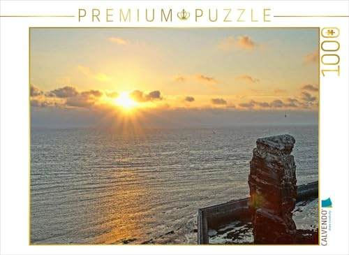 CALVENDO Puzzle Sonnenuntergang an der Langen Anna | 1000 Teile Lege-Größe 64 x 48 cm Foto-Puzzle für glückliche Stunden