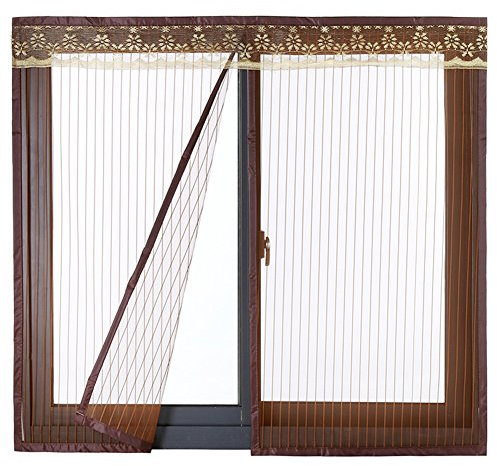 Icegrey, zanzariera per portafinestra, magnetica, tenda per porta del balcone, in 34 dimensioni, adatta per porte fino a 200 x 200 cm, ICG-80651-1-1-(120x130cm)