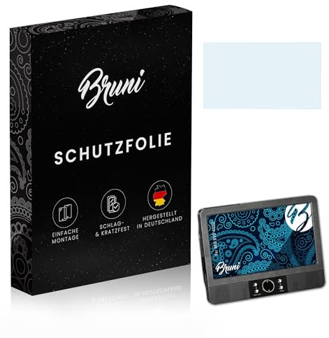 Bruni Screen Protector compatible with AEG DVD 4552 Protector Film, crystal clear Protective Film (2X)