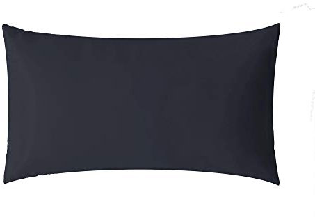 aqua-textil Luxury Bettwäsche zum Kombinieren 30 x 50 cm Kissenbezug dunkel blau Baumwolle Mako Satin Kopfkissenbezug