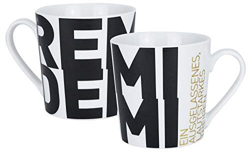 infinite by GEDA LABELS (INFKH) 16004 Kaffeetasse, Porzellantasse, Porzellan