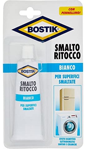 Bostik Smalto Ritocco blister, Bianco, 65ml