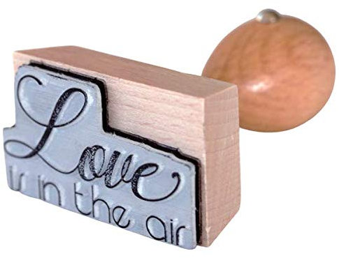 Hochzeitsstempel mit Holzgriff Seifenblasen/Bitte kräftig pusten/Wedding Bubbles/Anhänger
