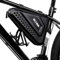Lixada Fahrrad Triangle Bag, Wasserdicht Fahrrad Dreiecktasche, Reflektierender Fahrrad Rahmentasche, Doppelseitiger Reißverschluss, Triangeltasche ideal für Fahrradschloss, Werkzeug