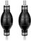 ETOPARS 2 Pezzi 8mm Pompetta di Aspirazione Lampadina Pompa Mano Primer Lampadina Adescatore Pompa Carburante Pompa Sifone Trasferimento Benzina Diesel
