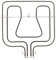 Genuine AEG Top Upper Dual Oven Grill Element By Aspares