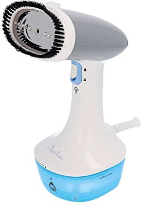 JATA JEPL5216 - Plancha de vapor vertical con panel de acero inox. Vapor constante de 23 g/min. Cepillo para tejidos gruesos. Calentamiento en 30 segundos. Depósito de 300 ml