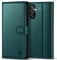 Kuafcase for Samsung A14 5G Case with 4 Card Slots Magnetic Closure Kickstand Shockproof Protective Phone Case for Samsung Galaxy A14 - Green