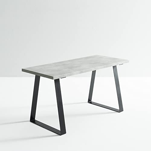 ARHome Bank Urban, 90 x 40 x 42 cm, Heller Beton, Eingangsbank, Made in Italy