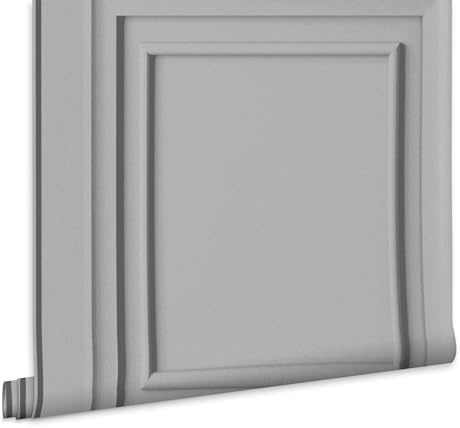 Laura Ashley Redbrook Wood Panel Vliestapete Silver 10mx52cm | Tapeten Wohnzimmer, Wandverkleidung | Einfach anzubringen und zu Entfernen 1005 x 52