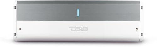 DS18 NXL-M5 Marine Amplifier Stereo Full Range 5-Channel Class-D 3600W Total Watts Peak IPX5 LED Clip Indicator- Waterproof Remote Level Bass Knob Included - Great for Marine/Powersports/Boat Audio