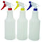 FRCOLOR Lot de 5 vaporisateurs en plastique, vaporisateurs rechargeables, outil de nettoyage à buse réglable, maison pour plantes et animaux