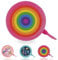 Fahrradklingel Kinder Mädchen Metall - Klingel Fahrrad Kinder - Fahrradklingel Bunt Regenbogen - Fahrradklingel Laut - Fahrradklingel Mädchen - Fahrradklingel Retro - Regenbogen Pink Violett