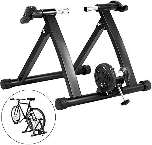 LYDBMYT Indoor Fluid Turbo Bike Trainer,Bike Trainer Stand,Resistance Bicycle Trainer,Indoor Home Riding Training,Black