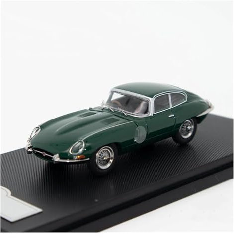 Mini Auto Spielzeug 1 64 Für 1961 Jaguar E-Type Grünes Druckguss-Modellauto Fertiges Statisches Modellbausatzspielzeug Wohnkultur