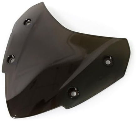 Déflecteur Bulle Moto Déflecteur Vent pour XMAX300 pour X-MAX300 2017-2022 2021 pour Xmax 300 Moto Sport Pare Brise Visière Déflecteur Pare Brise Moto Pare Brise Avant(Black)