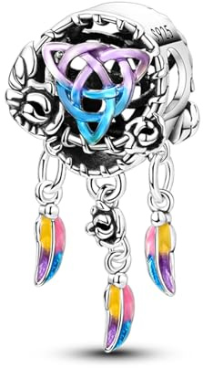 YIXUAN Kompatibel mit Pandora Armbändern 925er Silber passt für Halsketten Anhänger Perlen und Charm-Schmuck als Geschenk für und Freunde