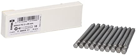 Wera 855/4 Z Pozidriv-Bits, PZ 2, Länge 89 mm