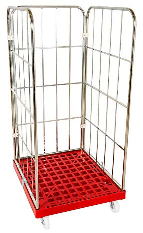 Rollbehälter 1350 mm 3-seitig verzinkt