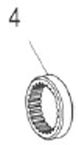 DT Swiss External screw thread ring nut M34 x 1 mm, V2 for 180/240/350 ratchet hubs