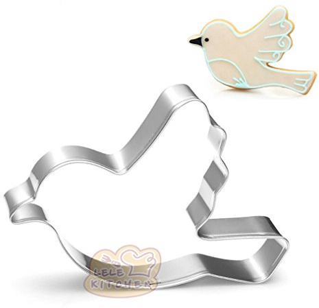 Edelstahl-Ausstecher – Tiere Vogel-Motiv