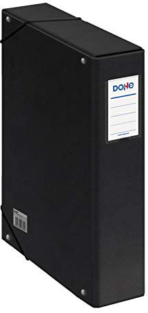 Dohe 9739 - Caja proyectos lomo, 7 cm, color negro