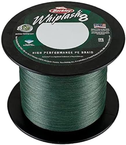 BERKLEY Unisex – Adults Fishing lines, Green, 12.9 kg, 28 lb, 2000 m