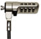 Port Designs Security Cable Combination Noble Wedge Slot
