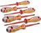 NWS VDE SlimLine Schraubendreher Satz 098-7, Schlitz, PH, Modul + System-Bit