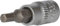 BRILLIANT TOOLS BT020821 1/4 Innensechskant Bit-Stecknuss, 4 mm [Powered by KS TOOLS]