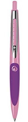 Herlitz a_, Druckkugelschreiber, rosa/lila, 1 Stück (1er Pack)