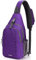 G4Free Sling Rucksack Brust Umhängetasche Crossbody Gym Daypack für Outdoor Radfahren Reisen Wandern Unisex