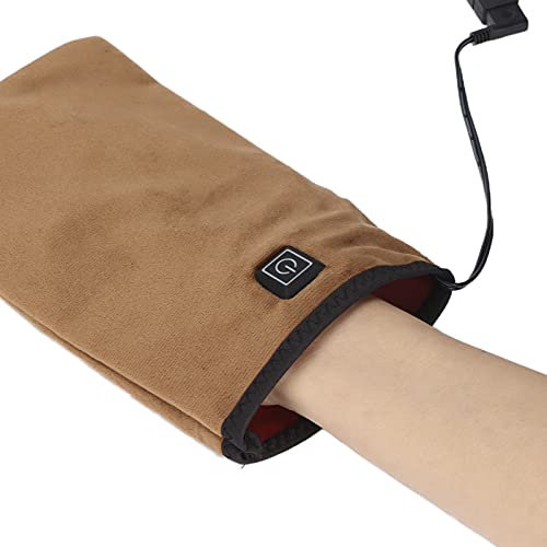 Electric Warming Mittens,Electric Heating Bag Hand Warmer,3 Temperatures Control Unisex Heating Pad,Comfortable Electric Warming Mitts(#1)