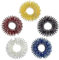 LATRAT 5 Stück Massage Ring Akupressur Sensorische Fingerringe Akupressurring Spiky Sensory Fingerringe Schmerztherapie Finger