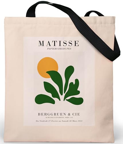 Loxato Tote Bag mit Reißverschluss - Aesthetic Tasche - Samtgewebe Velluto - Stofftasche Damen mit Reißverschluss Groß B37 H42 cm - Jutebeutel Bedruckt - Beuteltasche Damen - Stoffbeutel Aesthetic