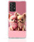 Handyhülle für Huawei P30 Lite Hülle aus Silikon/TPU für die Rückseite mit Motiv 3538 Zwei 3D Chihuahuas Langhaar Pink