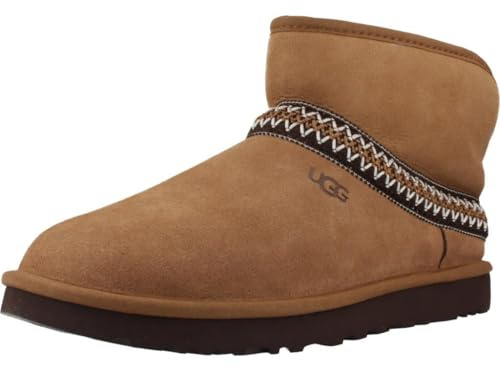 UGG Damen Classic Mini CrescentMode-Stiefel