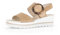 Gabor Damen Keilsandalen, Frauen Sandalen,Keilabsatz,Wedge-Heel,flach,Sommerschuhe,Freizeitschuhe,offene Schuhe,Caramel,38 EU / 5 UK