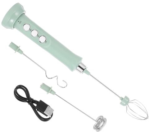 Cabilock Coffee Machine Electric Automatic Blender Coffee Cream Foam Machine Handheld Milk frother Charge Electric Stirrer USB Stirring Rod frother Wand Handheld Milk