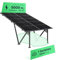 Solarway Abri de voiture solaire avec structure en aluminium de 5000 W, 10 panneaux solaires de 500 W chacun, toit scellé avec gouttière pour une meilleure protection contre les intempéries