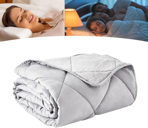 Donubiiu Cooling Sleep 3-Lagen Kühldecke,Doppelseitig Kühlende Decke Sommerdecke Selbstkühlende Decke (1Pc)