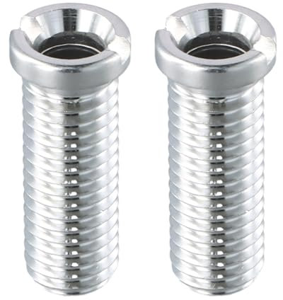 2 Piezas Tornillo Hueco para Válvula de Desagüe, 35 mm Tornillo Hueco, Tornillo Hueco para Fregadero, Accesorios de Desagüe, Se Adapta a Válvulas de Drenaje y Fregaderos de Cocina de 1,5 y 3,5