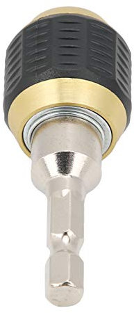Keenso ELEKTRISCHE ÜBER BITT BIT FALL ANTWORTEN ADAPTER 1/4in-Stecker HEX SHANK Popup-Konverter-Werkzeug für Einen Bequemen Einhandbetrieb, Haltbares Carbidmaterial (60 mm)