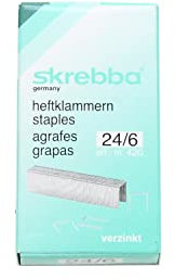 Sax 1-246-00 Heftklammern 24/6, verzinkt