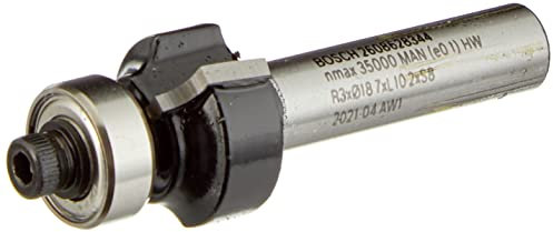 Bosch Accessories Professional Abrundfräser Standard for Wood (für Holz, Radius 6 mm, Arbeitslänge 13,5 mm, Zubehör Handfräse)