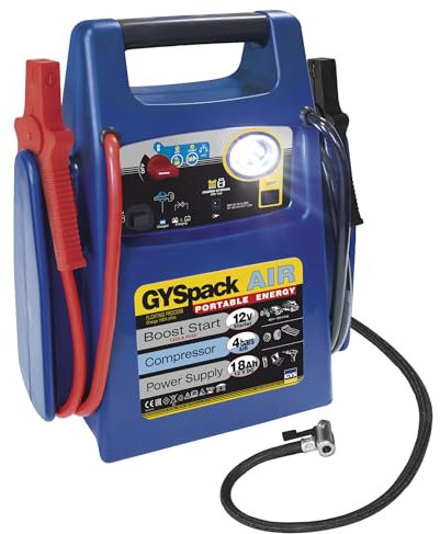 GYS Appareil d'aide au démarrage 026322 avec compresseur clim