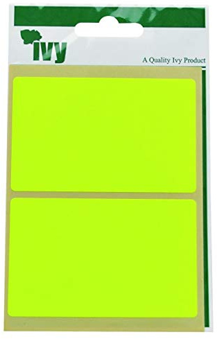YELLOW LABELS 50X 80MM 232540